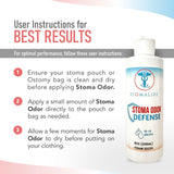 "Stomalife Ostomy Deodorant – 8 Oz. | Say Goodbye to Stoma Odor, Feel Confident and Comfortable | Powerful Unscented Liquid Formula"